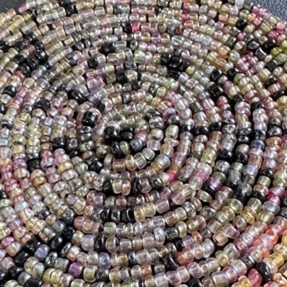 HandBeaded Hot/Cold  Drink Coaster‎ Seed Bead Coaster Handmade 3.5